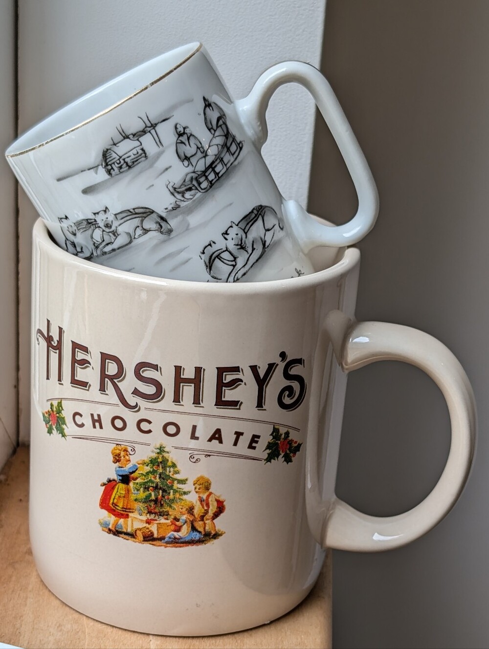 Giant Hershey's Vintage Collectibles Mug